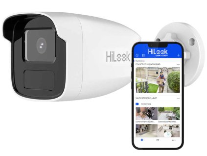 IPCAM-B2-50IR - Tubová IP kamera 2Mpx, 4mm, IR50m, PoE - Hilook od Hikvision