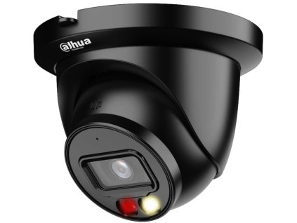 IPC-HDW2449TM-S-IL-0280B-ČIERNA - IP dome kamera 4Mpx, 2.8mm, Smart Dual Illumination, WizSense, Mikrofón - DAHUA