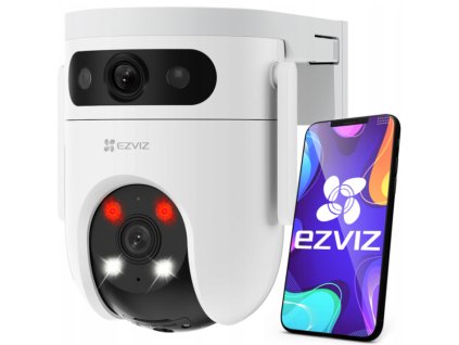 H9C 2K - Otočná dvojobjektívová kamera WiFi, 3Mpx+3Mpx, Dual Light, Autotracking - EZVIZ