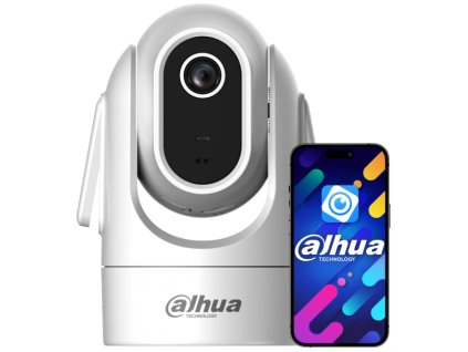 H4C - Otočná vnútorná kamera WiFi 4Mpx, mikrofón, reproduktor, autotracking - Dahua