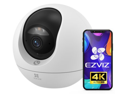 C6c 4K - Otočná vnútorná kamera WiFi 8Mpx, IR10m, Autotracking AI, Audio - EZVIZ