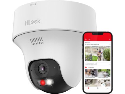 WIFICAM-T4 - Otočná WiFi kamera 4Mpx, EasyLink ADD-ON, Smart Hybrid Light - HiLook od Hikvision