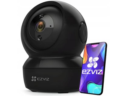 C6N ČIERNA - Otočná vnútorná kamera WiFi, 2Mpx, IR 10m, Smart sledovanie - EZVIZ
