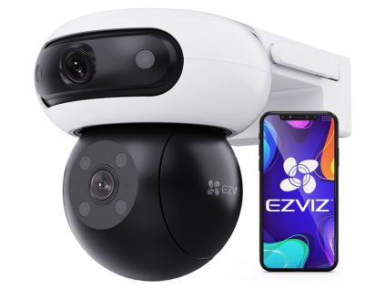 C90 Duálny Objektív - WiFi Otočná Kamera 2x 2K+, Duálne Svetlo 40m, Autotracking AI, Audio - EZVIZ