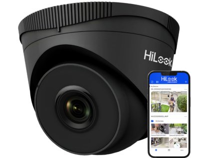 IPCAM-T5 ČIERNA - IP kopulová kamera, 5Mpx, 2.8mm, IR30m - Hilook od Hikvision