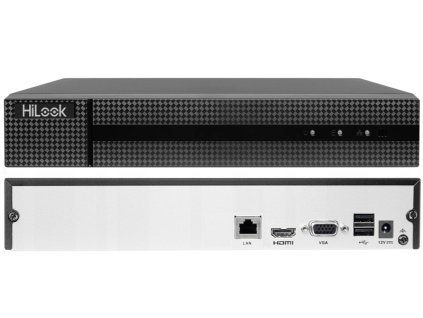 NVR-4CH-4MP - 4-kanaľový IP rekordér, až 6Mpx, H.265+, 1x SATA - HiLook od Hikvision