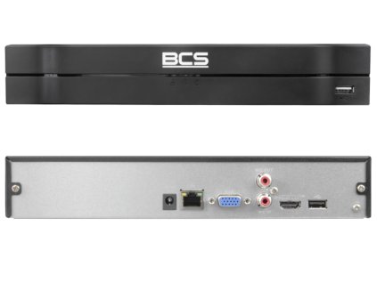 BCS-L-NVR0801-4KE(2) - IP rekordér 8-kanálový, až 16Mpx, 1x HDD, Ai - BCS LINE