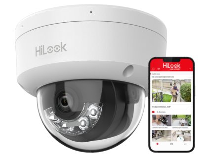 IPC-D160HA-LU - IP kupolová kamera, 6Mpx, 2.8mm, IR30m, IK08 - HiLook od Hikvision