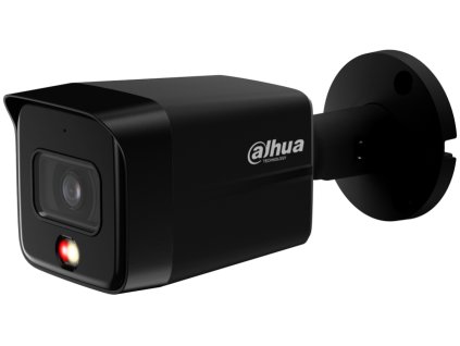 IPC-HFW1839TC-A-IL BLACK - IP tubová kamera 8Mpx, 2.8mm, Smart Dual Light, Mikrofón - DAHUA