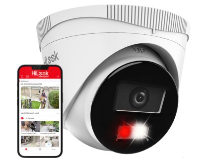 IPC-T260HA-LU - IP dome kamera 6MP, 2.8mm, mikrofón, Smart Hybrid Light, MD2.0 - Hilook od Hikvision