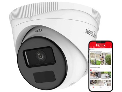 IPC-T241H-C - IP kopulová kamera 4Mpx, 2.8mm, IR20m - HiLook by Hikvision