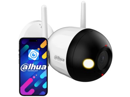 F4C-PV - IP tubová kamera 4Mpx, WiFi, 2.8mm, Smart Dual Light, Mikrofón, Reproduktor - Dahua