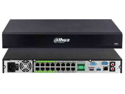 NVR5216-16HP-XI/Pro - 16-kanálový IP rekordér, až 32Mpx, 16x PoE, 2x HDD, AI Xinghan - Dahua