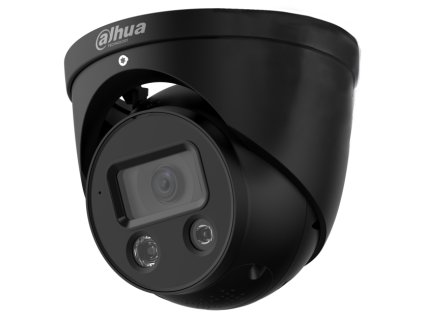 IPC-HDW3849H-AS-PV-0280B BLACK - IP dome kamera, 8Mpx, 2,8mm, TiOC, WizSense - DAHUA