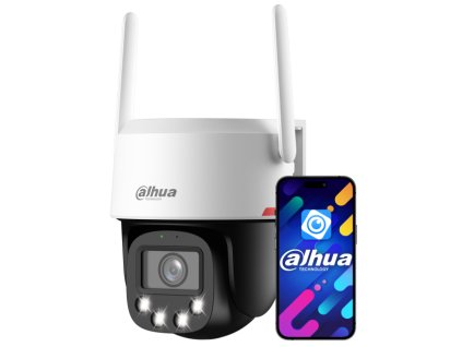 P8F-PV-PRO - Otáčaná IP kamera 8Mpx, WiFi, 3.6mm, WizColor, Autotracking Lite - DAHUA