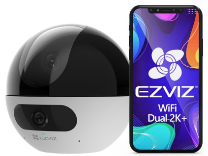 C7 2x2K+ - Otáčaná kamera NannyWiFi, 2x 4Mpx, IR10m, Inteligentná detekcia AI, Audio - EZVIZ