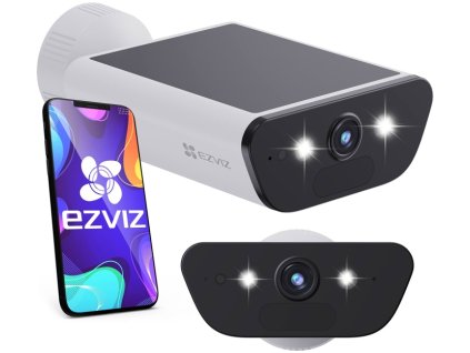 CB5 4K - Externá WiFi kamera 8Mpx, solárny panel, batéria, AI detekcia - EZVIZ