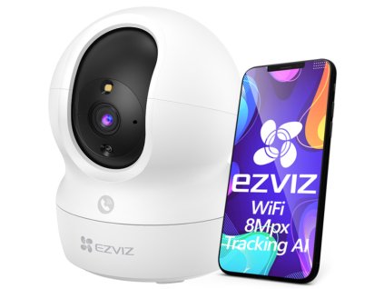 CP1 Pro 4K - Otočná WiFi kamera pre dojčatá, 8Mpx 4K, Audio, Automatické sledovanie - EZVIZ