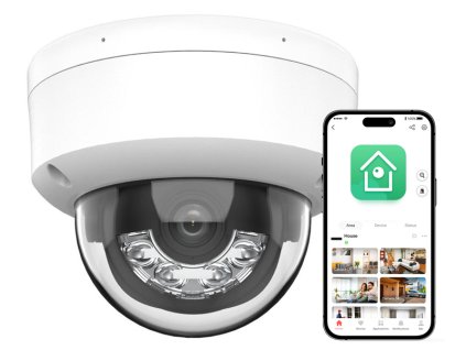 IPC-HD15LIA - IP kupolová kamera 5Mpx, 2.8mm, Smart Dual Light, IK08, Mikrofón - Neutral H