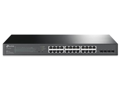 SG2428P - Smart JetStream prepínač, 24x RJ45 Gigabit PoE, 4x SFP - TP-Link