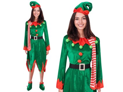 5-DIELNY DÁMSKY KOSTÝM ELFA *6897