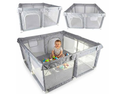 Detská ohrádka skladacia suchý bazén detské ihrisko 120x120cm