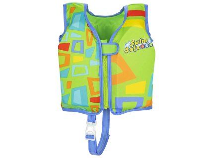 Detská zelená plavecká vesta S/M Bestway 32176