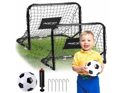 Futbalová bránka – sada 2 ks – 60 x 45 x 25 cm NS-486