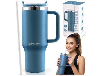 Termohrnček so slamkou 1180 ml J-378801