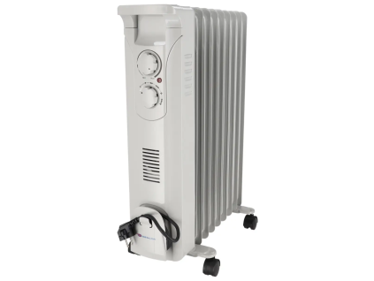 Olejový radiátor s ventilátorom 2000 W DED-DA-J2052F