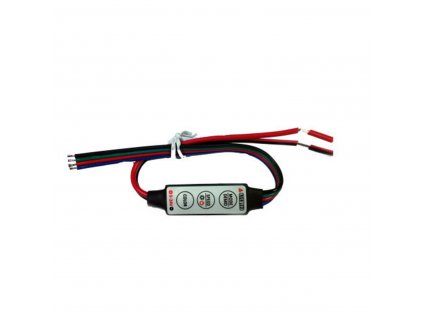 Kontrolér pre RGB led pásy,5-24V/12A manuálny KYST06F