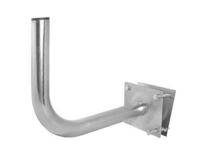 Držiak na satelit na balkon čelný L-40cm - pozinkovaný