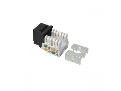 Keystone Solarix CAT5E UTP RJ45 čierny