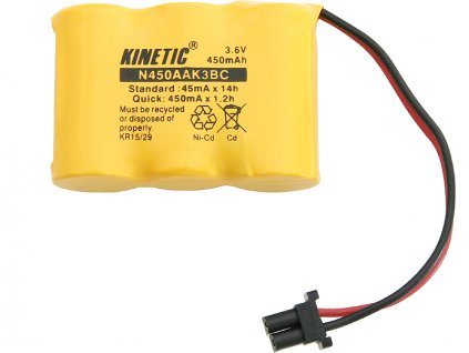 Batérie 3,6V Ni-CD P204 2/3AA 450mAh