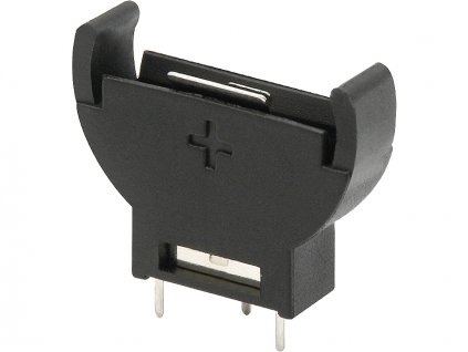 Držiak na batérie CR2032 3V vertikálny