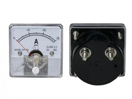 Analógový ampérmeter 30A s bočníkom 4640-