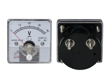 Analógový voltmeter 40V