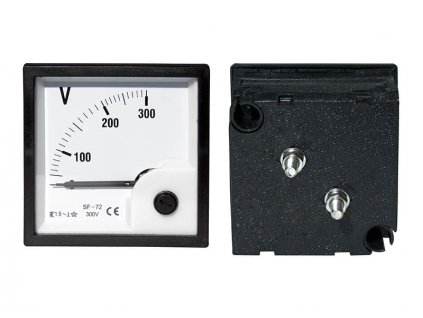 Analógový voltmeter 300 V