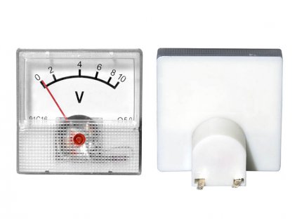 Analógový voltmeter 10V