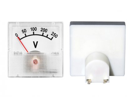 Analógový voltmeter 250V mini