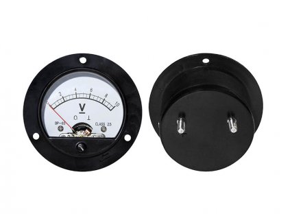 Analógový voltmeter 10V