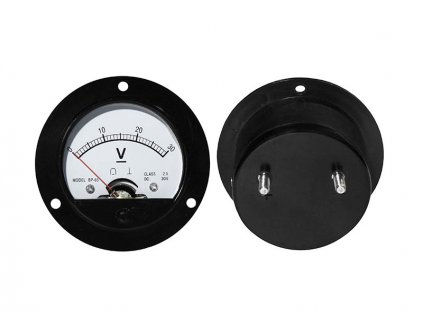 Analógový voltmeter 30V