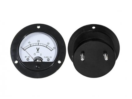 Analógový voltmeter 40V