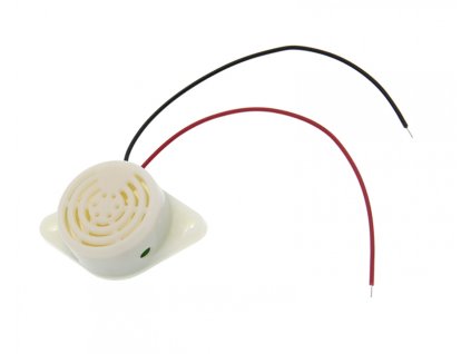 Buzzer 12V čierny
