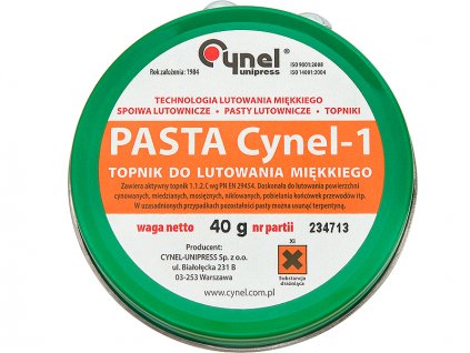 Spájkovacia pasta 40g CYNEL