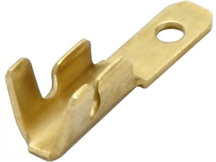Konektor neizolovaný samec plochý 2,8 mm