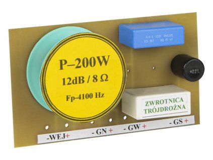 3 pásmová výhybka 200W 8 Ohm 3650-