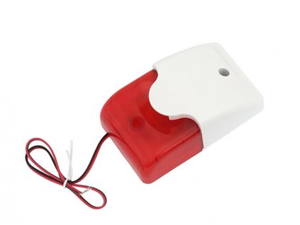Zariadenie na signalizáciu poplachu AS7015 (červené)