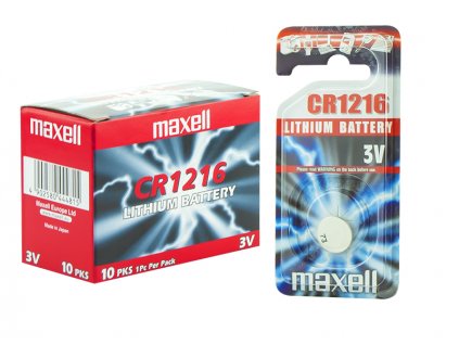 Lítiová batéria Maxell 3V CR1216