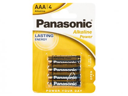 Alkalické batérie AAA 1,5 LR3 Panasonic